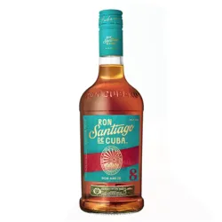 Ron Santiago de Cuba 8 años 700 cc.
