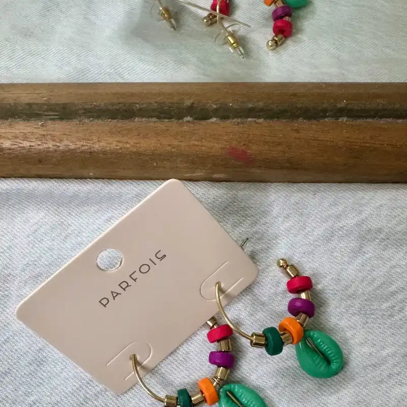 Argollas con caracol parfois 