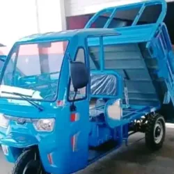 Triciclo eléctrico con cabina 