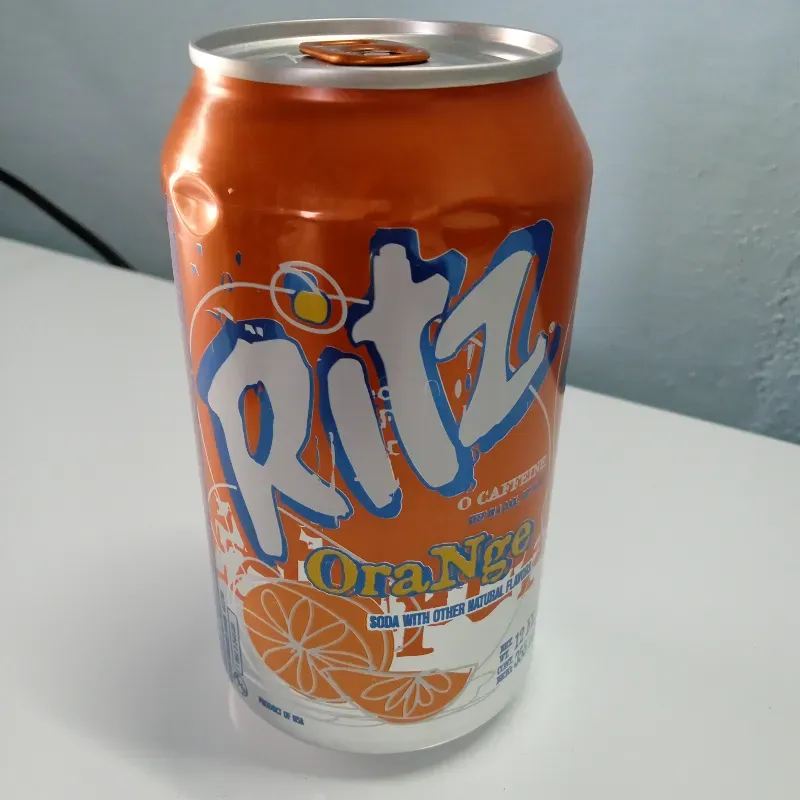 Refresco ritz de naranja 