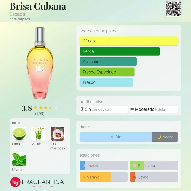 Escada Brisa Cubana