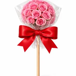 El Pirulín Floral: "Lollipop de Pétalos" 🍭