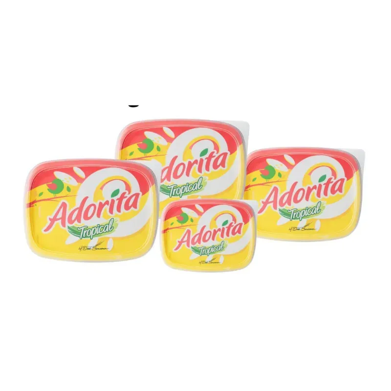 4 Bandejas de Mantequilla (246g c/u)