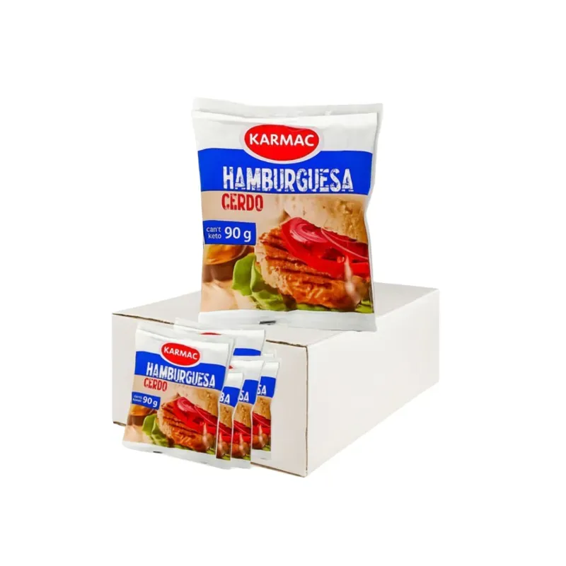 Caja x12 Unidades - Hamburguesas de Cerdo