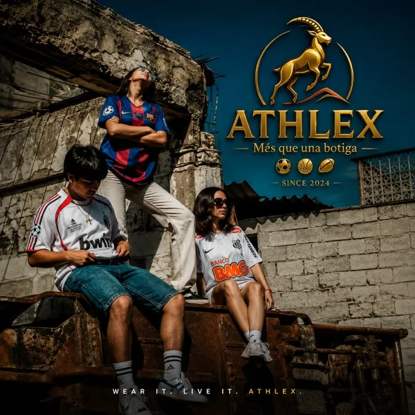ATHLEX | Jerseys & Sportswear 👕⚽
Especializados en camisetas de fútbol de clubes y selecciones, modelos actuales, retro y personalizables. Trabajamos con una amplia variedad de diseños y tallas para que encuentres la equipación que buscas.
🚚 Entregas disponibles en Guantánamo y Santiago de Cuba.
📲 Consulta nuestros modelos y realiza tu pedido.
