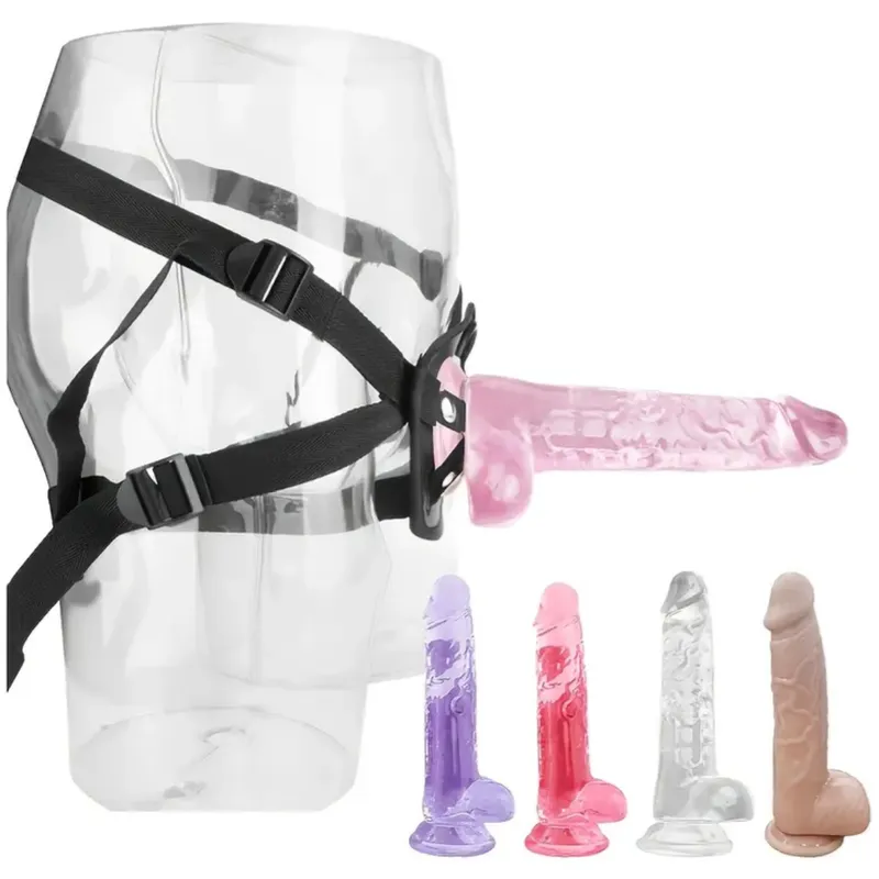 Dildo 18cm con arnés