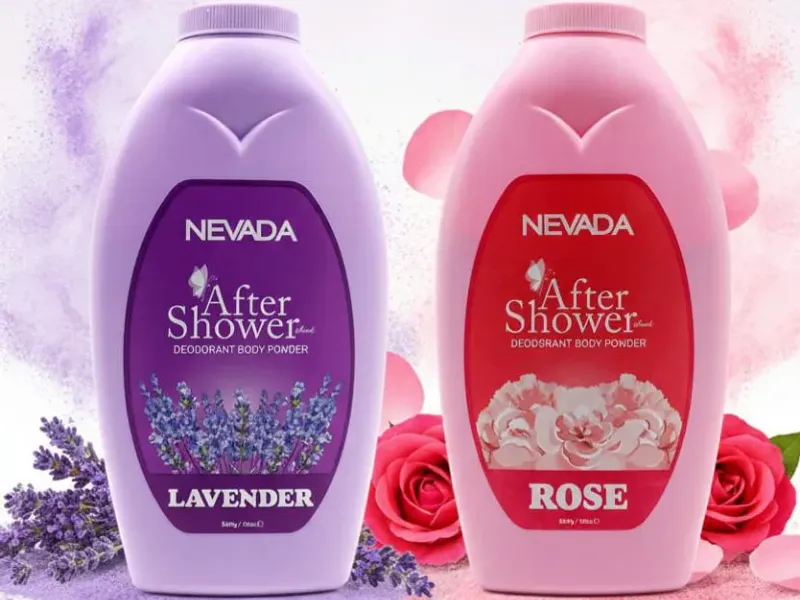 TALCOS CORPORALES NEVADA  EXELENTE PARA DESPUES DEl BAÑO 