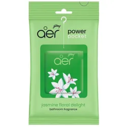 AMBIENTADOR AER POWER POCKET(JAZMIN),HASTA 30 DIAS DE DURACIÓN