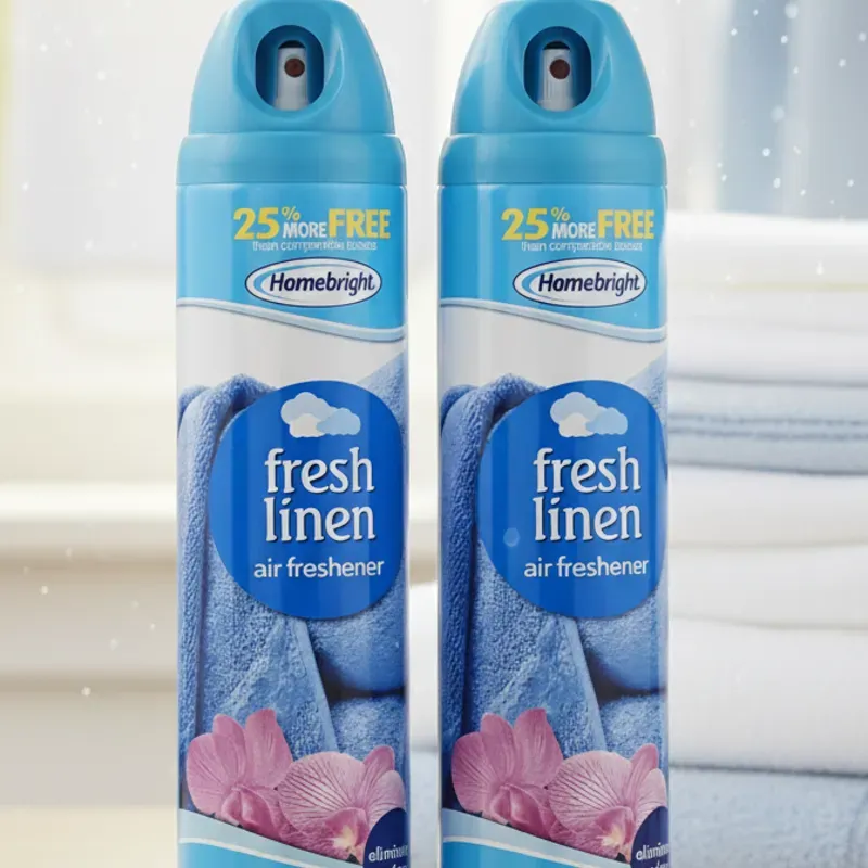 AMBIENTADOR EN SPRAY  HOMEBRIGHT 