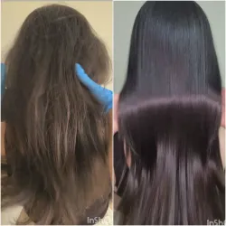 Muestra de nuestros trabajos de keratina 