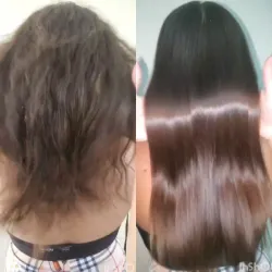 Muestra de nuestros trabajos de keratina 