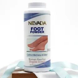 TALCO DESODORANTE  PARA PIES MARCA  NEVADA 