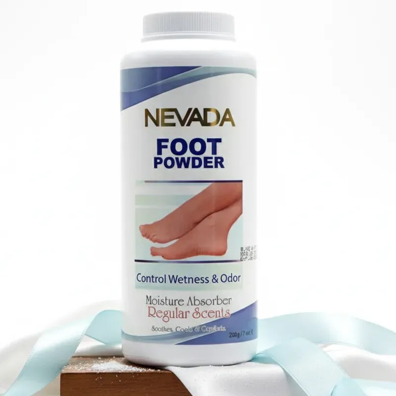 TALCO DESODORANTE  PARA PIES MARCA  NEVADA 