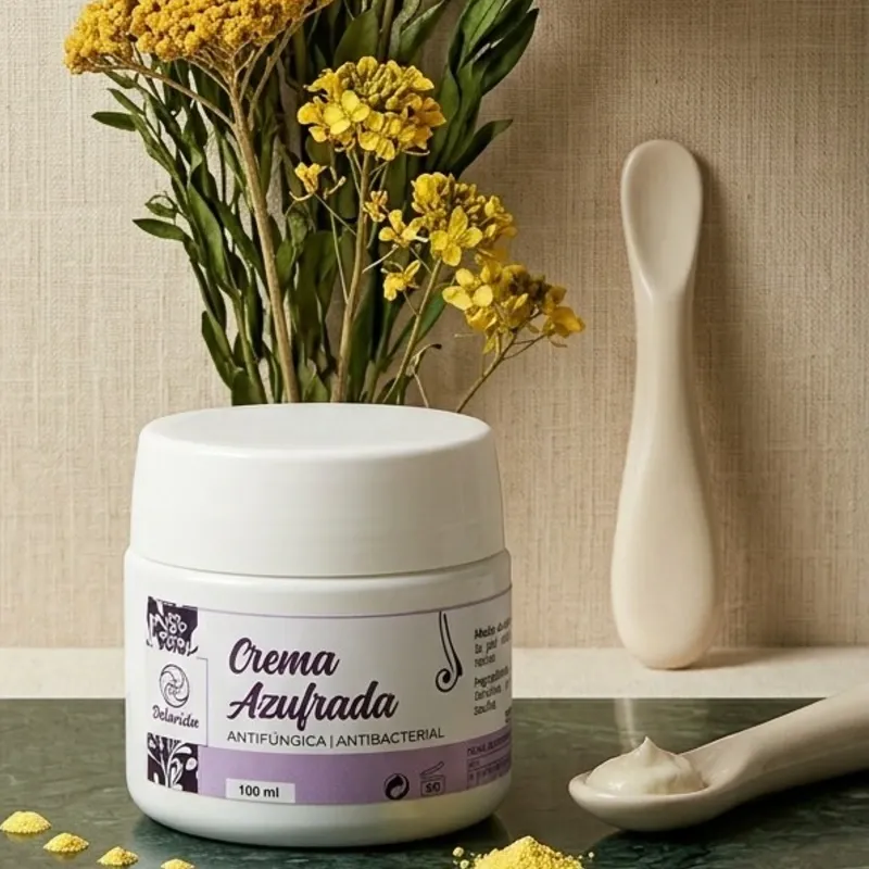 Crema azufrada al 10% 🧪🌿✨100gr