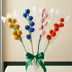 Flores a crochet
