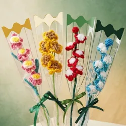 Flores a crochet