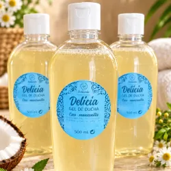 Gel de Ducha de Coco y Manzanilla 🇨🇺🌼🥥 500ml
