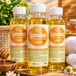 Gel limpiador de miel