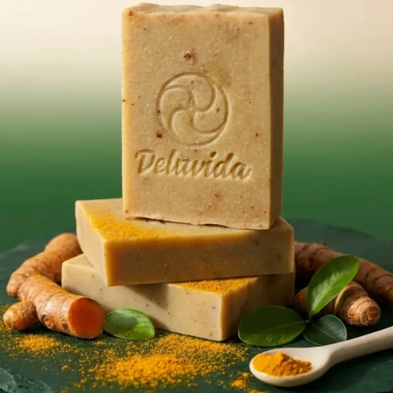 Jabón de Cúrcuma 🧡✨