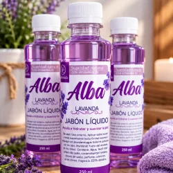 💜 Jabón Líquido Alba – Lavanda