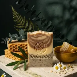 Jabón Manzanilla, Avena y miel🫧🧼