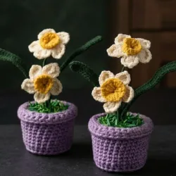 Margaritas q crochet