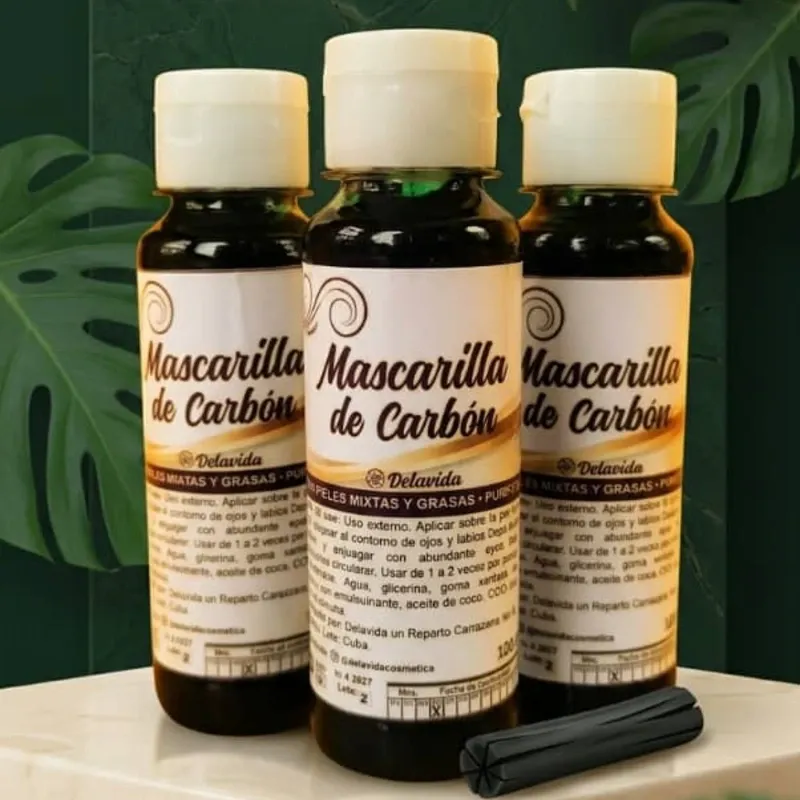 Mascarilla de Carbón Activado 🖤✨ 120gr