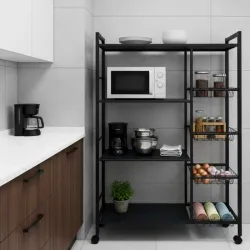 Organizador  metálico  de cocina