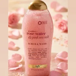 ✨️EXFOLIANTE ROSE WATER & PINK SEA SALT 577ml