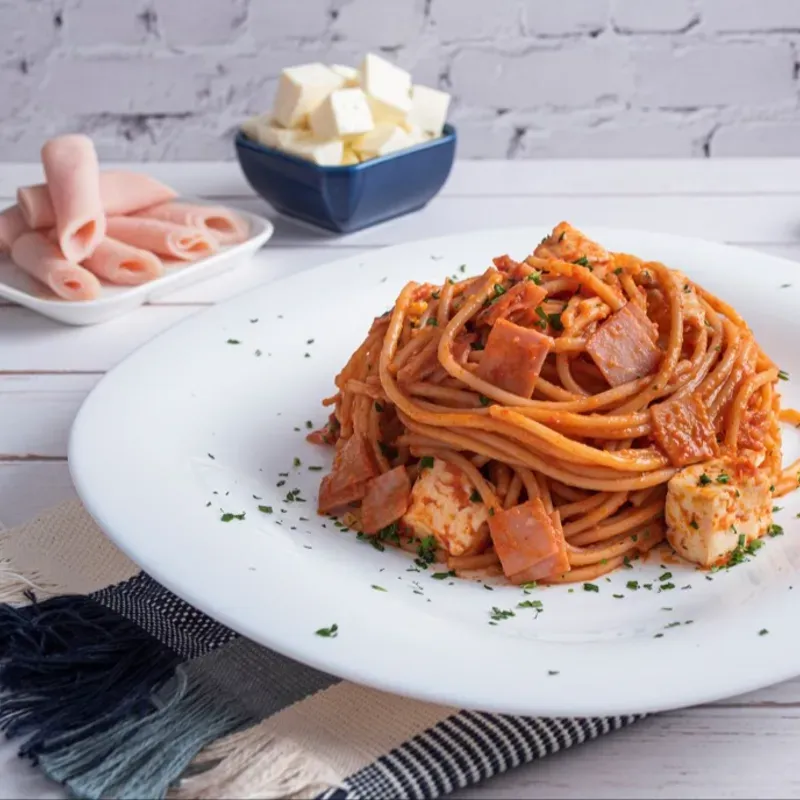 Pasta de Jamón y Queso