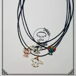 Colgante de Stich  y de Chimuelos 