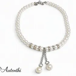 Collares de perlas y acero exclusivos
