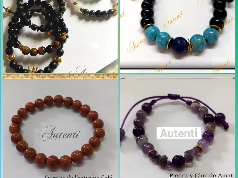 Pulsos de piedras semipreciosas