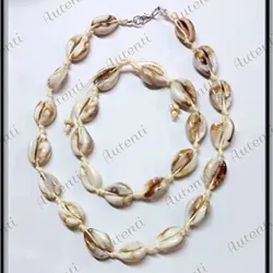 Juego de caracoles completo de collar y pulso 