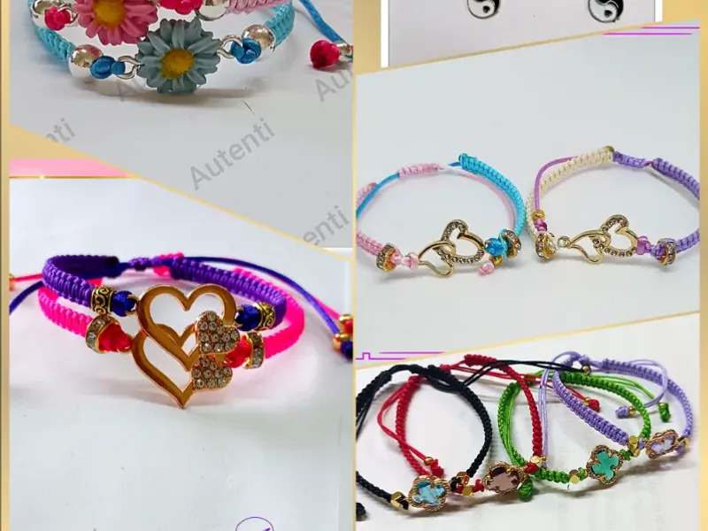 Pulso con otros dijes y conectores 