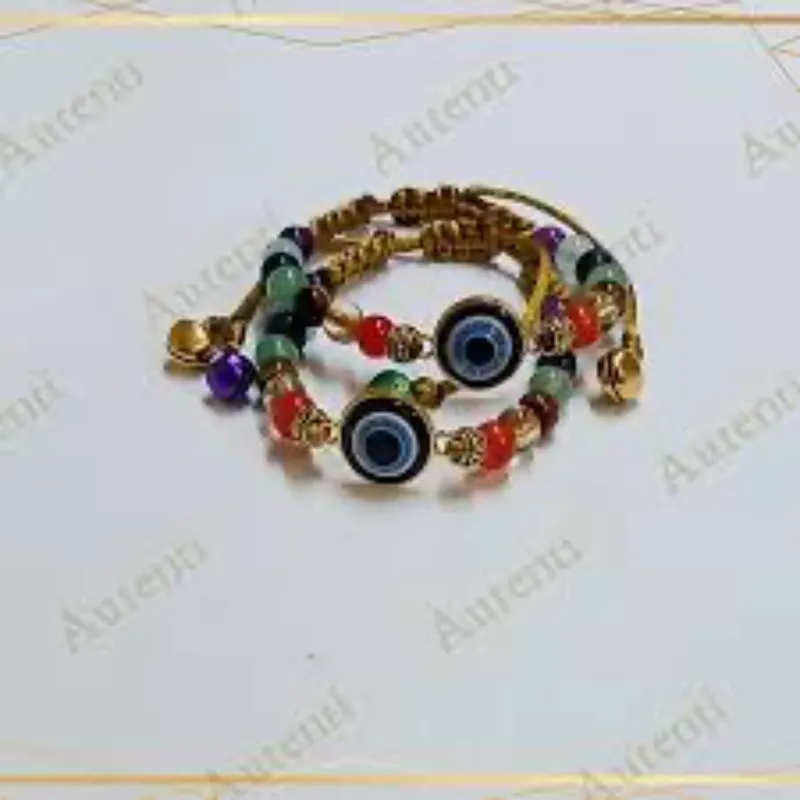 Ojo turco con 7 chacras de 6 mm