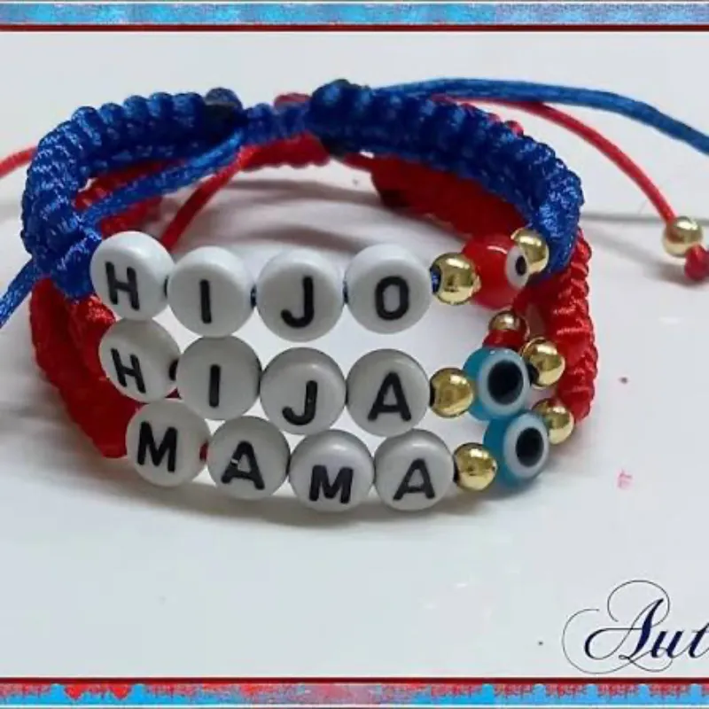 Pulso personalizado para la familia ( el precio son los 3 pulsos )