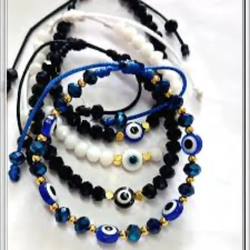 Swarosky de 6mm con ojos turcos 