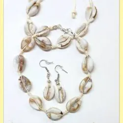 Tobillera , pulso y atretes de caracol 