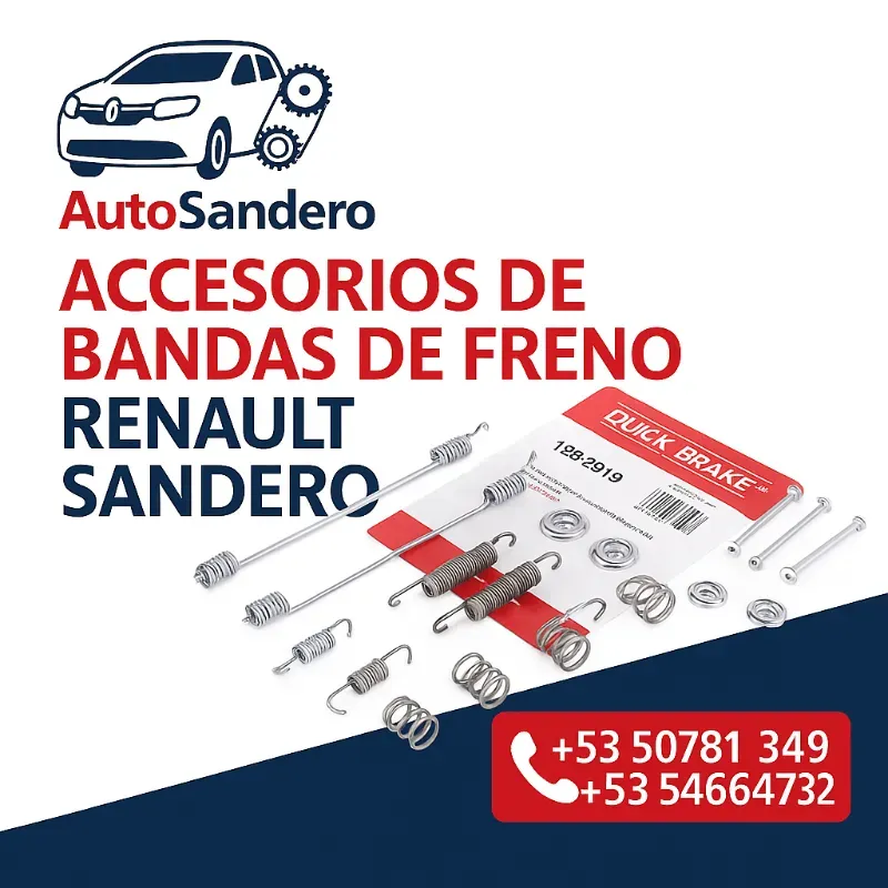 Accesorios de bandas de freno
