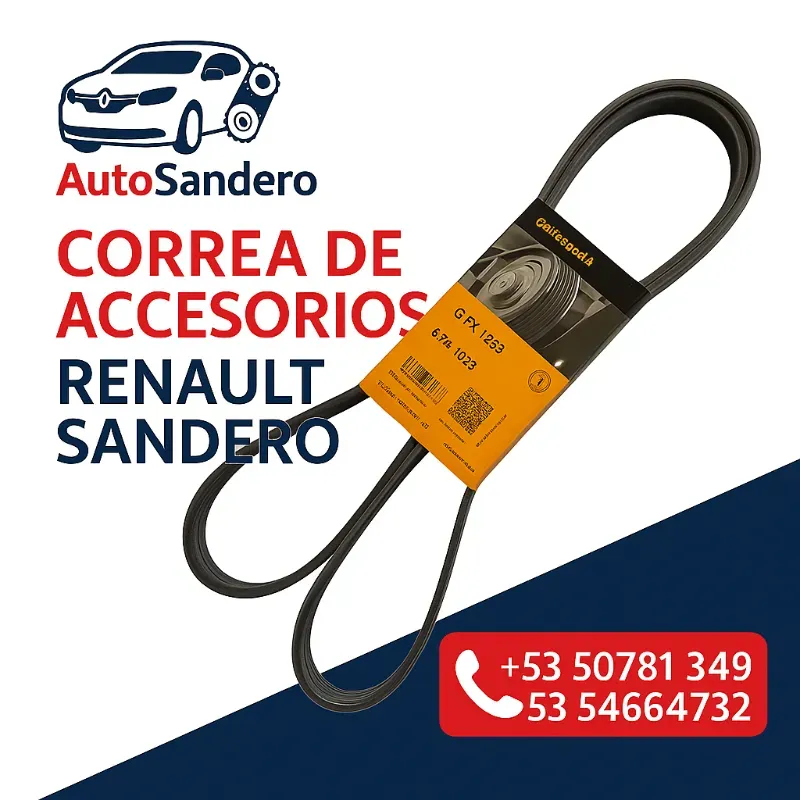 Correa de accesorios
