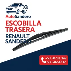 Escobilla trasera
