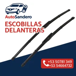 Escobillas delanteras