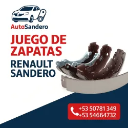 Bandas de freno traseras