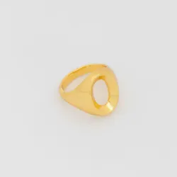 Anillo Ovalo Oro