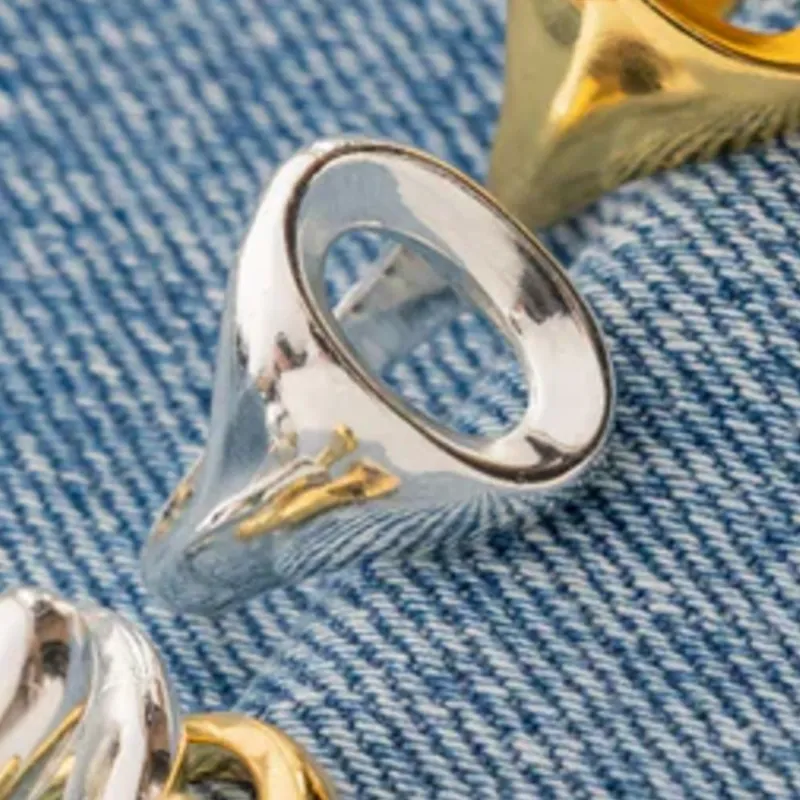 Anillo Ovalo Plata 