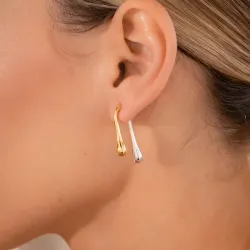Aretes 2 En 1 Gota