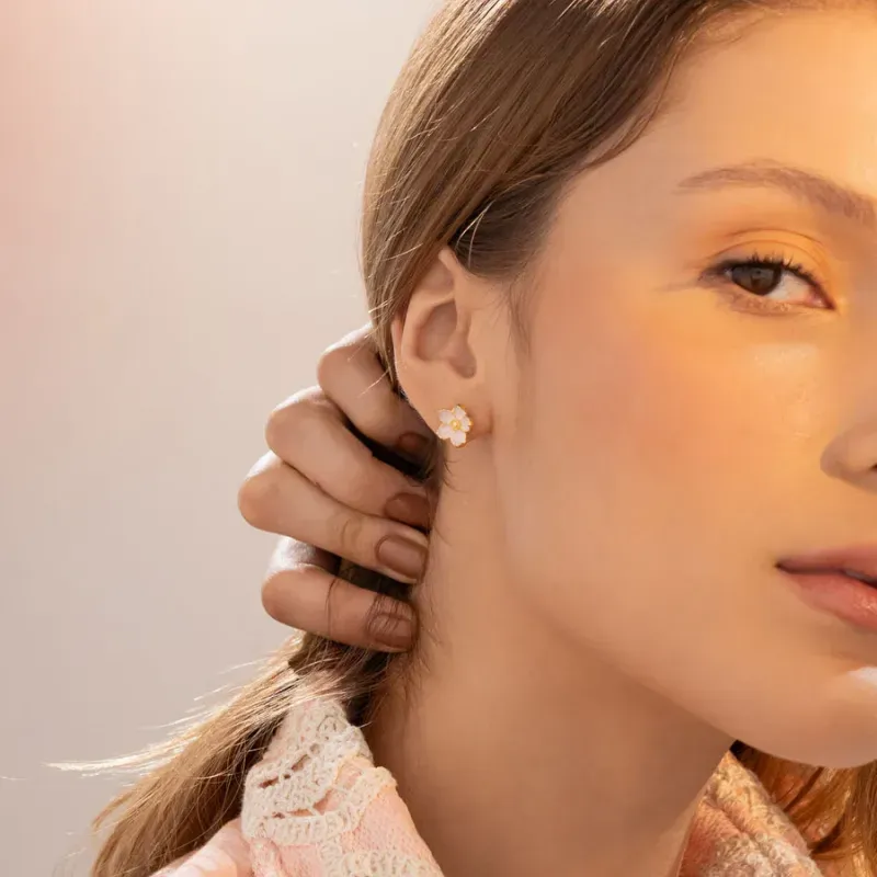 Aretes Flor Primavera