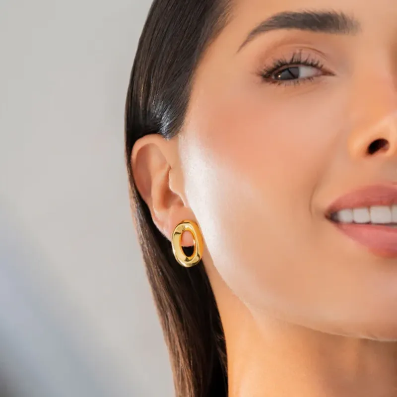Aretes Maxi Ovalo