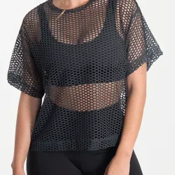Blusa malla ( Negro)